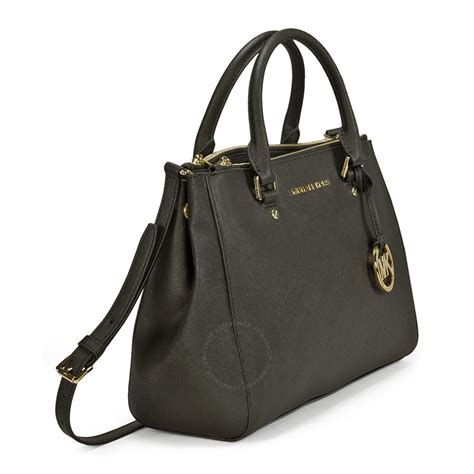 michael kors medium satchel handbag.